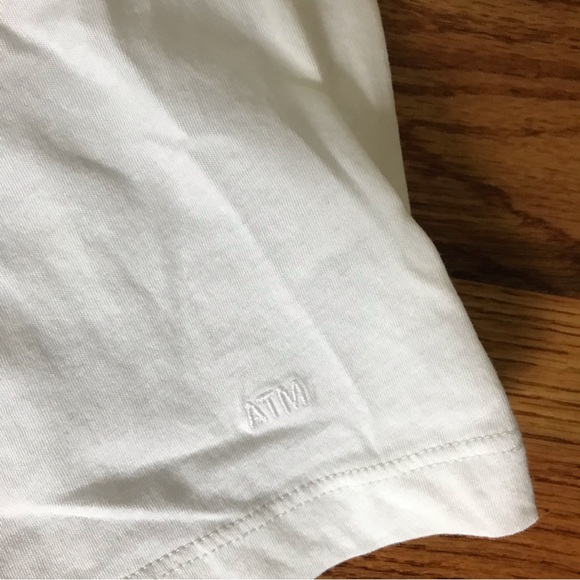 ATM Classic Muscle Tee White NWT - Picture 3 of 6